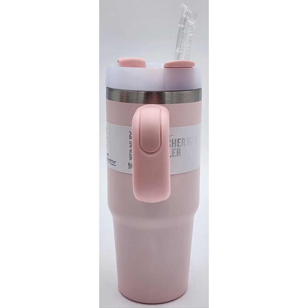 Stanley Pink 16oz Tumbler w/Opaque Lid - Picture 4 of 16